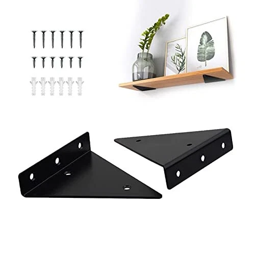 FLOATING SHELVES BRACKETS, Heavy Duty Floating Shelf Hardware 4 Inch