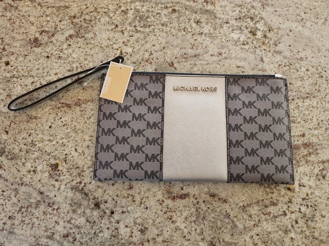 Michael kors hotsell center stripe clutch
