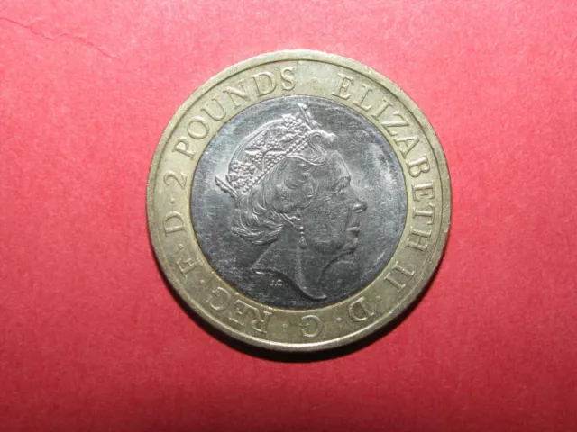 2016 The First World War Army 1914-1918  2 pounds £2 Circulated coin 3