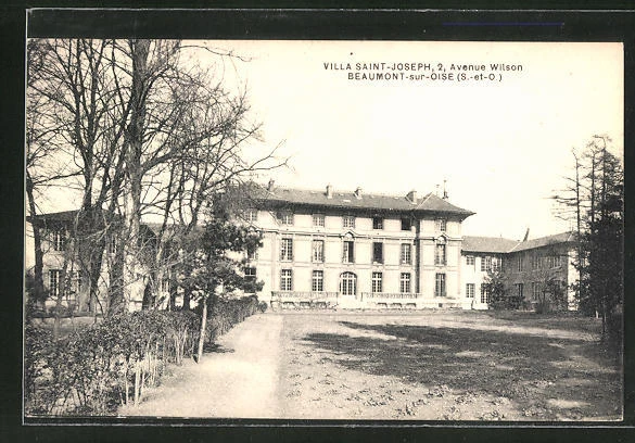 1928 Beaumont-sur-Oise CPA, Villa Saint-Joseph, 2 Avenue Wilson
