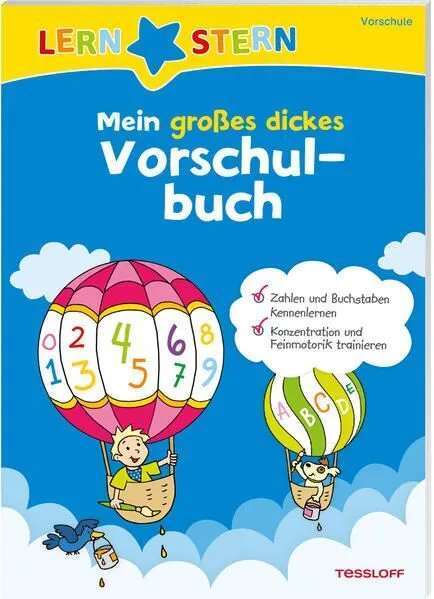 LERNSTERN. Mein großes dickes Vorschulbuch: Zahlen und Buchstaben kenn 1095073-2