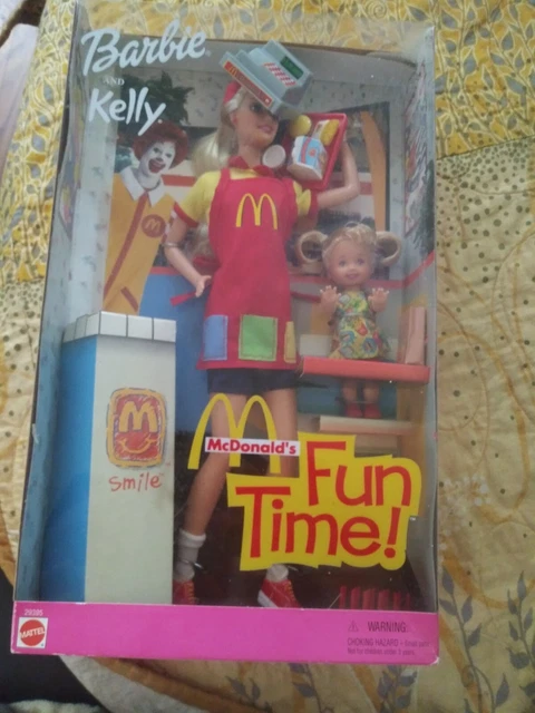 Barbie Kelly Mcdonalds Fun Time