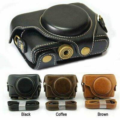 Leather Camera Case Bag Cover for Sony RX100 Mark II III IV V M2 M3 M4 M5 M6 M7