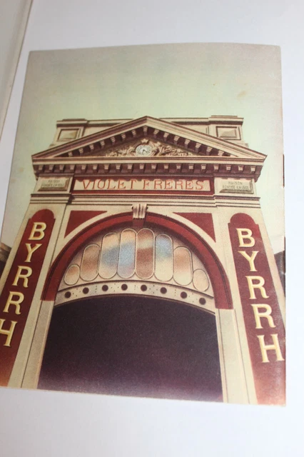 Byrrh  ///  Petit Carnet Publicitaire 1950 /1960....D 4