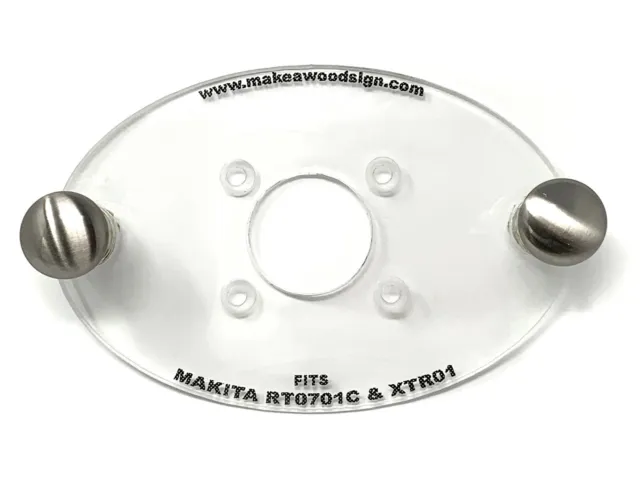 Makita RT0701C Palm Router Acrylic Base Plate