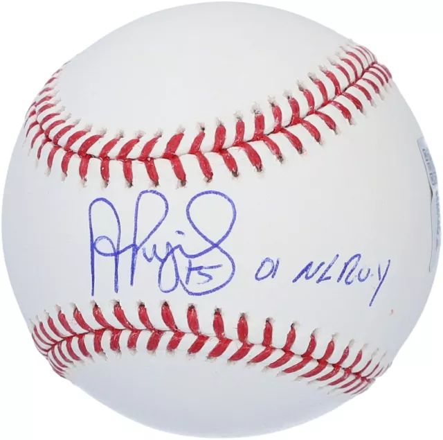 Albert Pujols St. Louis Cardinals Signed Baseball with "2001 NL ROY" Insc