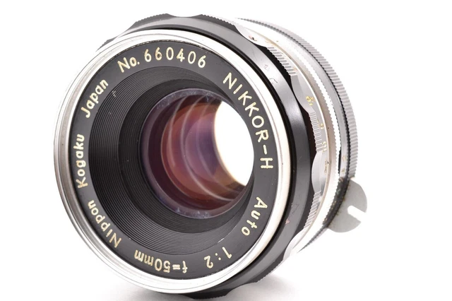 Exc++++ Nikon Nikkor H Auto Non Ai 50mm f/2 Standard Lens Manual From Japan MF