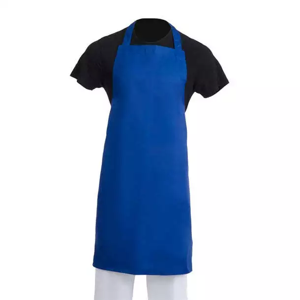 Whites Bib Apron Royal Blue PAS-A542