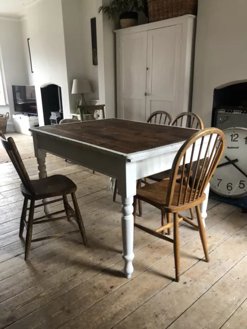 Vintage Pine Farmhouse Table