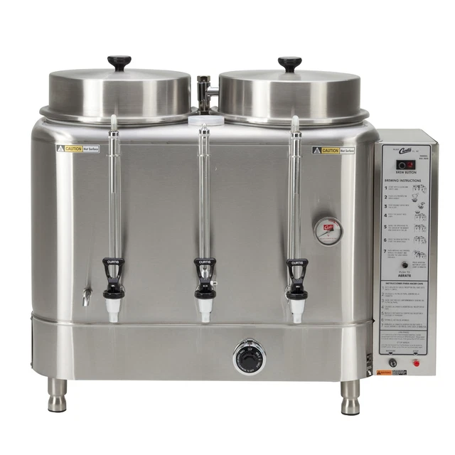 Wilbur Curtis Twin 3.0 Gallon Automatic Coffee Urn