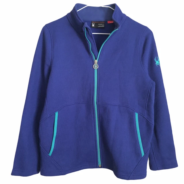 Spyder Girl's Kids Size XL 18 Jacket Full Zip Fleece Lined Active Outdoor