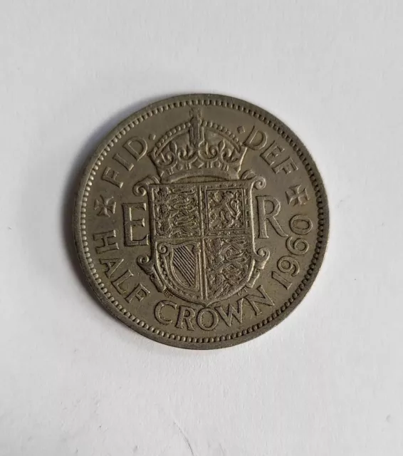 QE11 Half Crown dated 1960