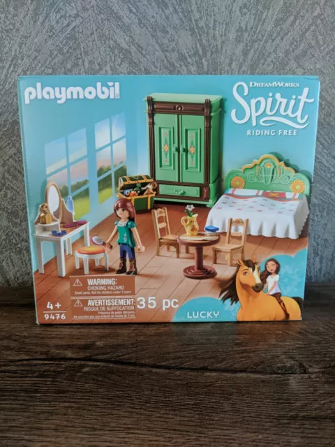 PLAYMOBIL SPIRIT RIDING Free Lucky s Bedroom Playset 9476 EUR
