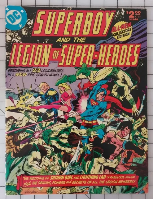 SUPERBOY AND THE LEGION OF SUPER-HEROES Giant Sized Collectors Edition 1978 FN