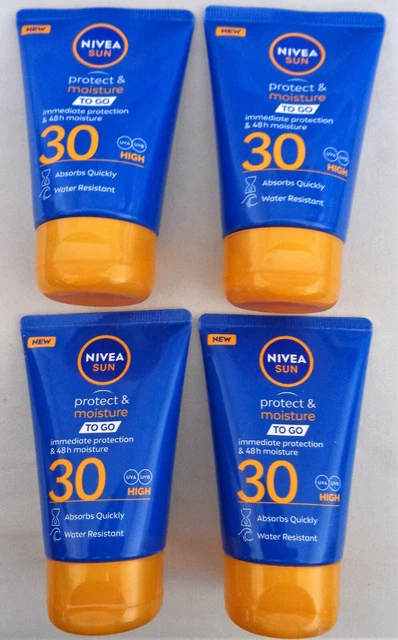 Nivea protezione solare e umidità TO GO 4x50 ml SPF30