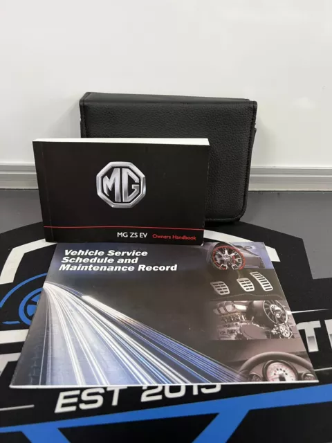 Genuine Mg Zs Ev Owners Pack / Handbook / Manual + Wallet 2018~2021 !!!