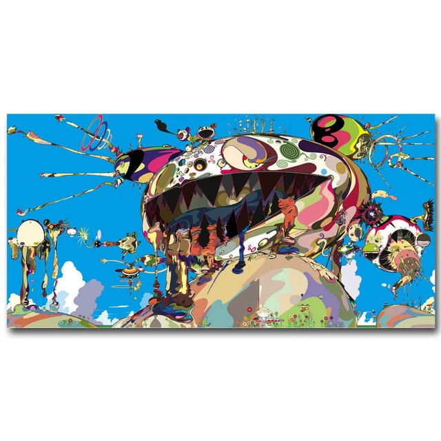 村上隆 花畑の中の楽園 / Paradise in a Flower Field 村上隆 花畑の中の楽園 / Paradise in a Flower Field 村上隆 (Takashi