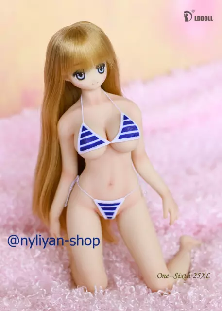 LDDOLL 25XL 1/6 Flexible Seamless Silicone Body 12" Female Figure For OB HT Head