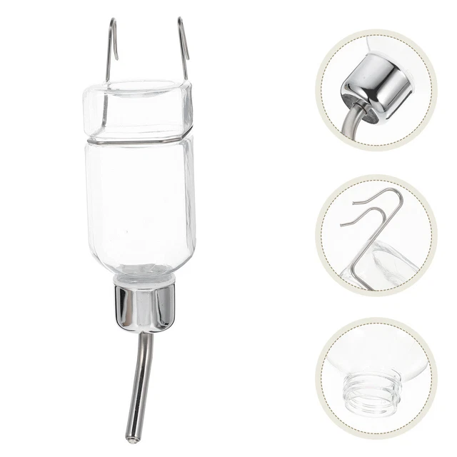 Abbeveratoi Automatici Per Conigli E Roditori - 10 Pezzi Con Capezzolo - Per Gabbie E Animali Piccoli - Foto 2