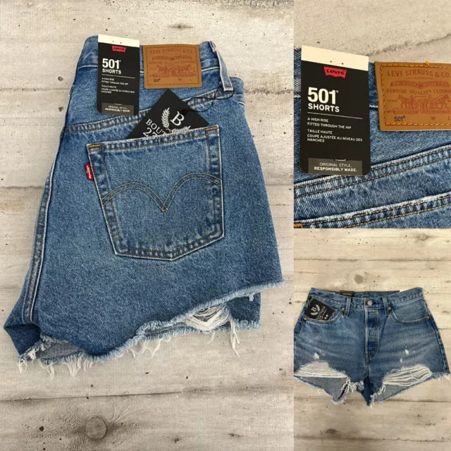 Jeans corti levis donna deals