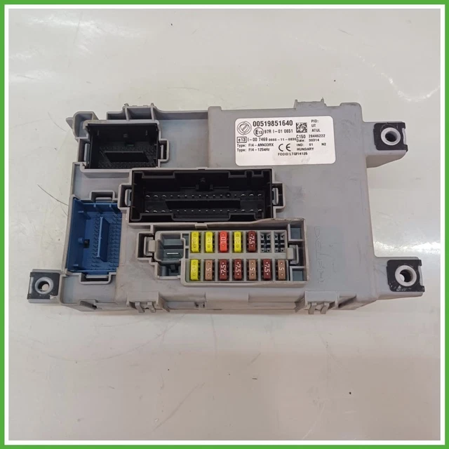 BODY COMPUTER CENTRALINA Modulo BCM BSI DELPHI PANDA 33 0.9 Turbo ...