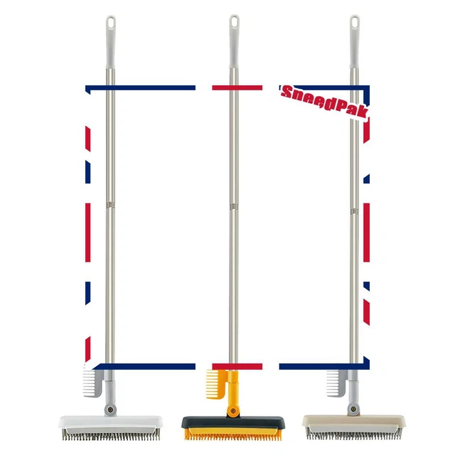 Cepillo de silicona para el hogar cerdas duraderas no deformables para baño