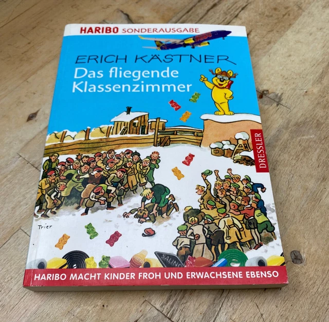 DAS FLIEGENDE KLASSENZIMMER von Erich Kästner/Taschenb 2009/Haribo