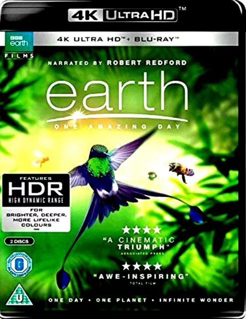 Earth - Un Amazing Day - 4K Ultra HD + Blu-Ray - Multi sous-Titres - BBC Films