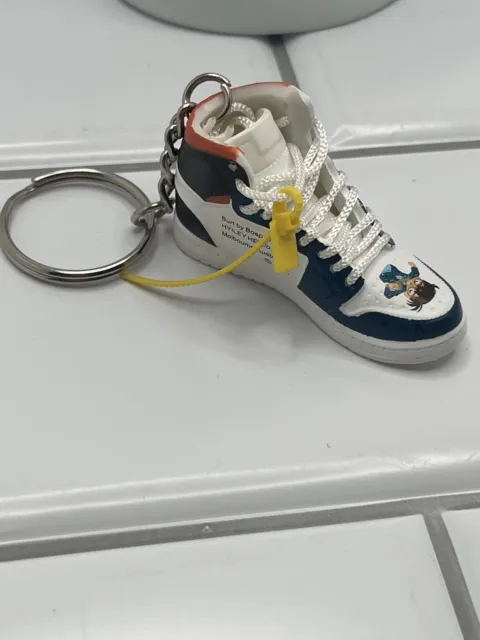 Basketball Shoe Keychain Souvenir Decoration 3D Mini Sneaker Shoe Keychain