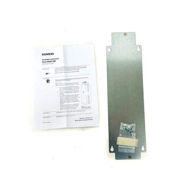 Siemens MOM2-XMP Mounting Plate for FireFinder XLS System 500-634822 Made in USA