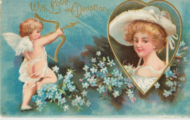 Carte Postale Bébé - Saint Valentino - Relief - Petite Format - - Neuve 1907