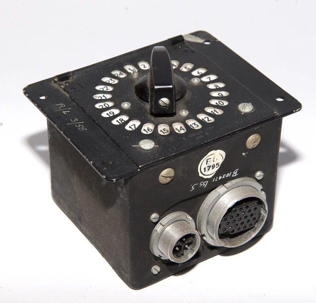 Selector Switch 5D/1774 Sonobuoy Fairey Gannet RAF/RN Vintage Aircraft Part