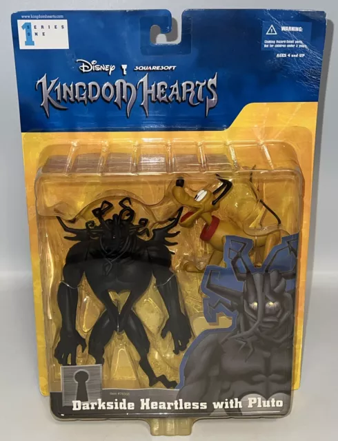 Disney Squaresoft Kingdom Hearts DARKSIDE HEARTLESS & PLUTO Action Figure