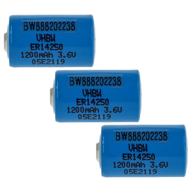 3 batterie 1.2Ah per TL-5151 TL-5151S TL2150 TL2151 TL5101