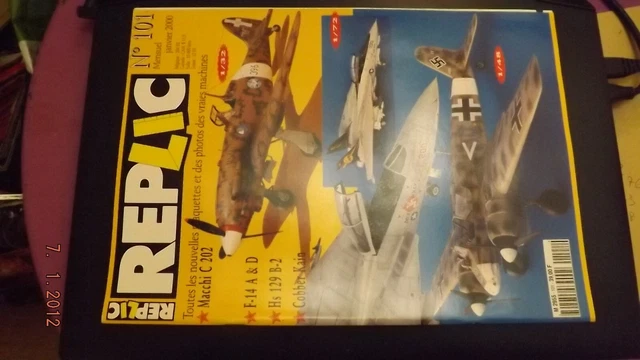 Revue Replic N°129 - Fairey Firefly, Bf 108 Taïfun, CAMS 37A - Occasion, En Français