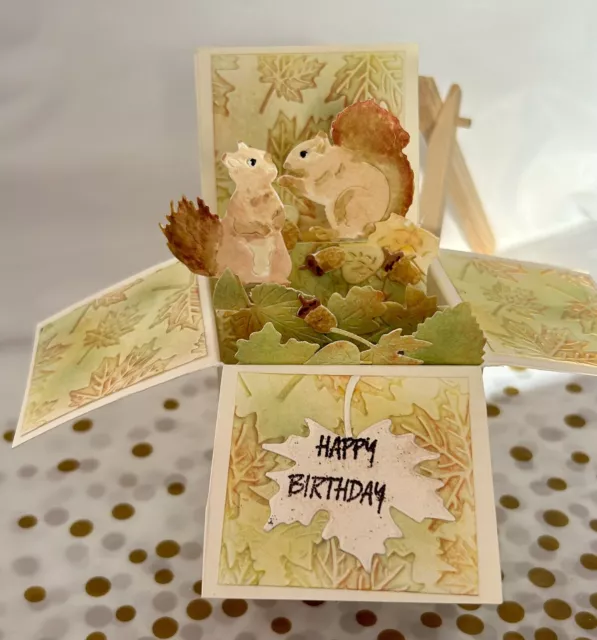 Handmade Popup luxury birthday card Son/Daughter/Husband/Wife