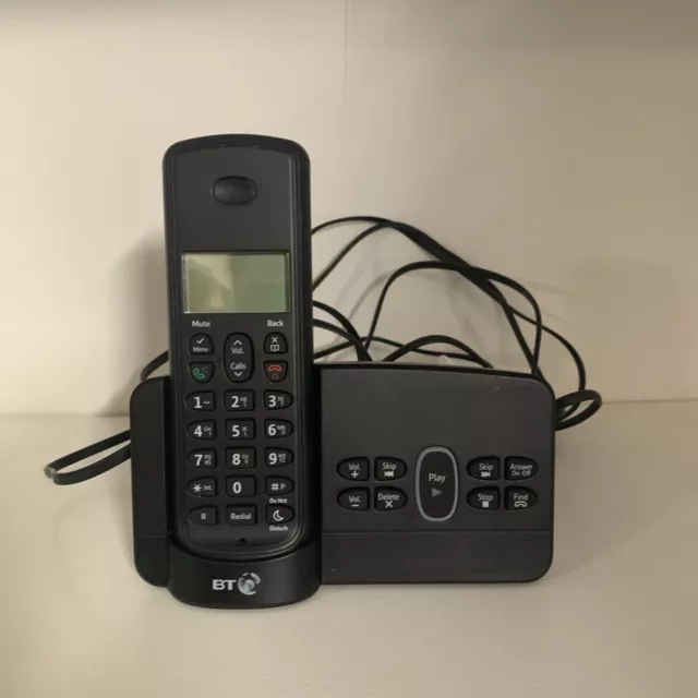 BT BT3110 Cordless Home Phone with Nuisance Call Blocking - Black H12