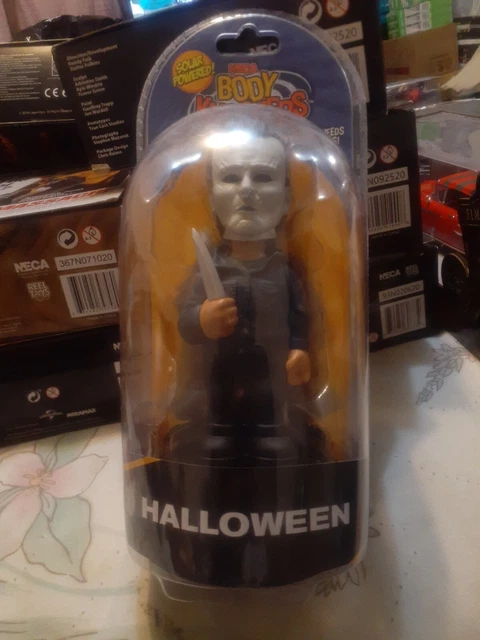 Neca Michael Myers Halloween Body Knockers Solar Powered Horror 6.5" Figure New
