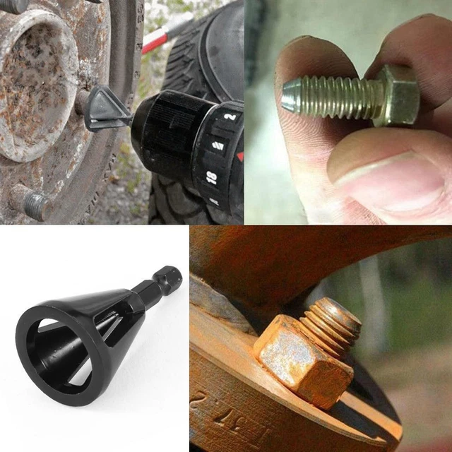 Stainless Steel Deburring External Chamfer Tool Remove Burr Repair Drill Bit DE