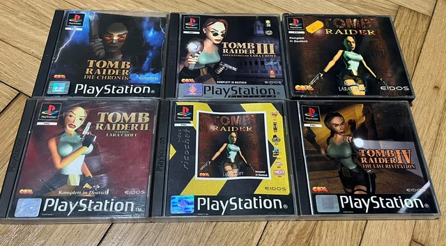 TOMB RAIDER SUR LES TRACES DE LARA CROFT Jaquette Av. Disque
