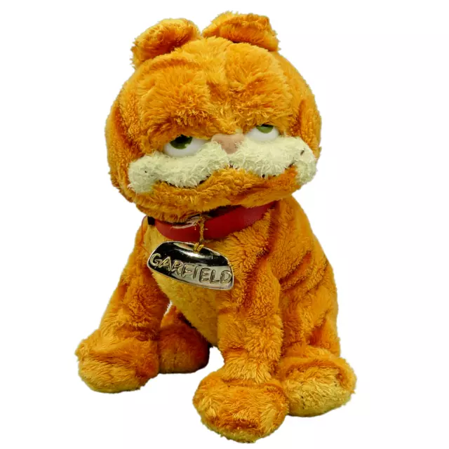 Ty Beanie Babies Garfield Cool Cat Stofftier Plüsch 17cm Orange Rot 2004 Vintage