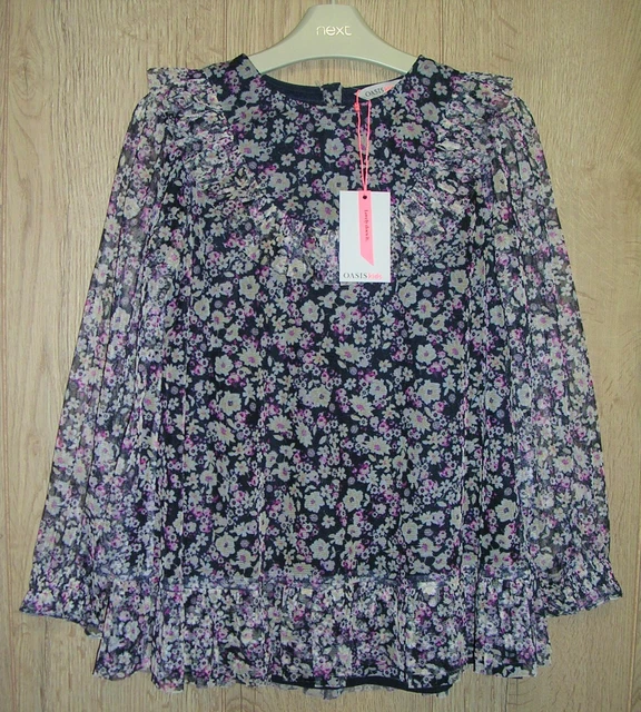 Giacca jeans abito NEXT OASIS H&M ecc. ecc. Pacchetto top ragazze alcuni NUOVI età 7-8 128 cm 5