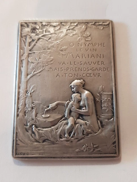 Médaille En Argent Massif Doré (Vermeil) 1908 - Gaston Thubé - UVVA Angers - Yachting