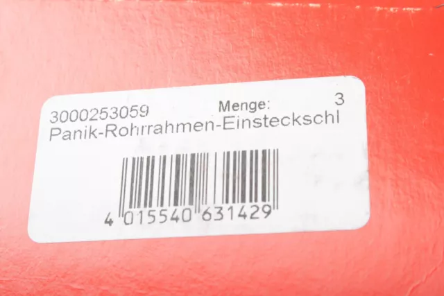 BKS B13160216 Panik-Rohrrahmen-Einsteckschloss Droite E92 D39 Neuf 3