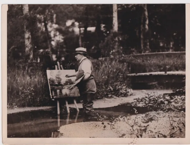 LOUIS ASTON KNIGHT Expatriate Landscape Painter PARIS* CLASSIC 1923 ARTIST photo