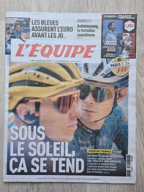 Véhicule Presse Filmée Jeep Vintage - L'Équipe Salza Tour De France - Occasion - Pièce Collection