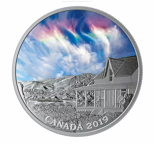 2019 Canada S$20 Sky Wonders Fire Rainbow Blacklight NGC PF70 Ultra Cameo COA 3