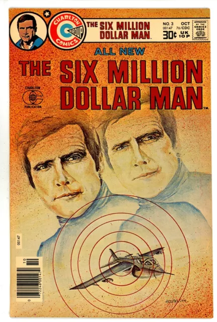 The Six Million Dollar Man #3 Charlton VF (1976)