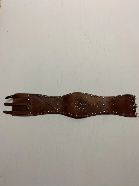 Super Rare RALPH LAUREN KIDNEY BELT (Motorcycle Belt) 30” To 33” Waist VINTAGE 2