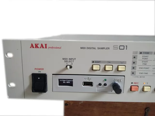 Floppy Drive Emulator USB for Akai S-01 Sampler Incl. 5000+ disks for S01